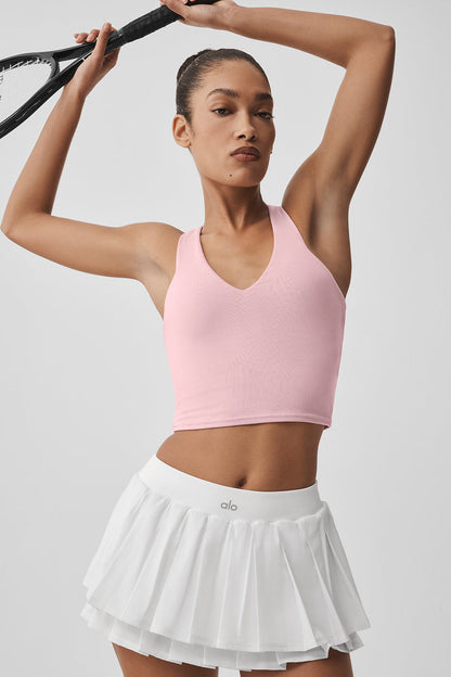 Airbrush Real Bra Tank - Vintage Pink — Alo Yoga | Authentic India