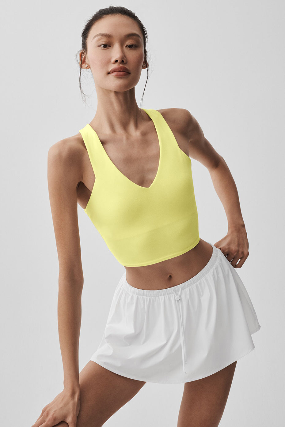 Airbrush Real Bra Tank - Sunshine — Alo Yoga | Authentic India
