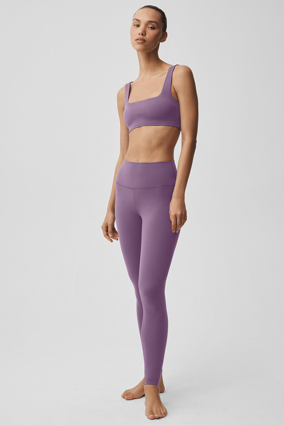ALO Softsculpt Precision Bra - Plum Kiss — Alo Yoga | Authentic India