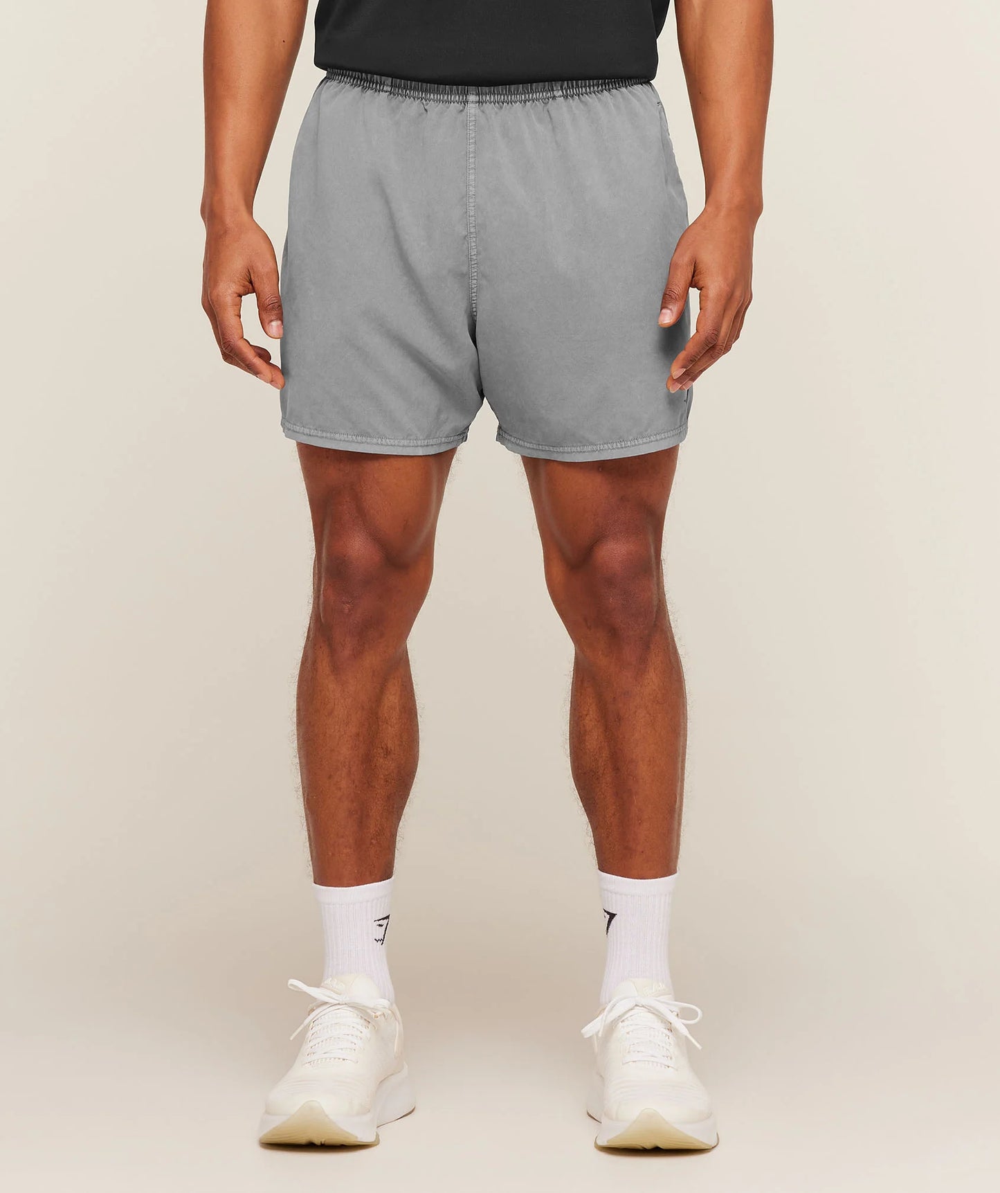 GYMSHARK Washed Pastels Shorts Black/Wash