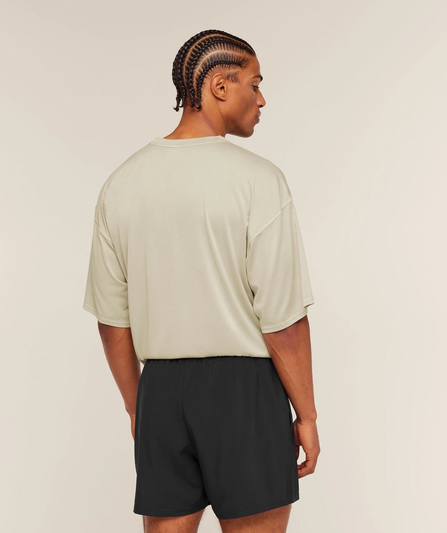 GYMSHARK Washed Pastels T-Shirt Pebble Grey/Wash
