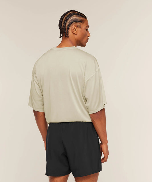 GYMSHARK Washed Pastels T-Shirt Pebble Grey/Wash