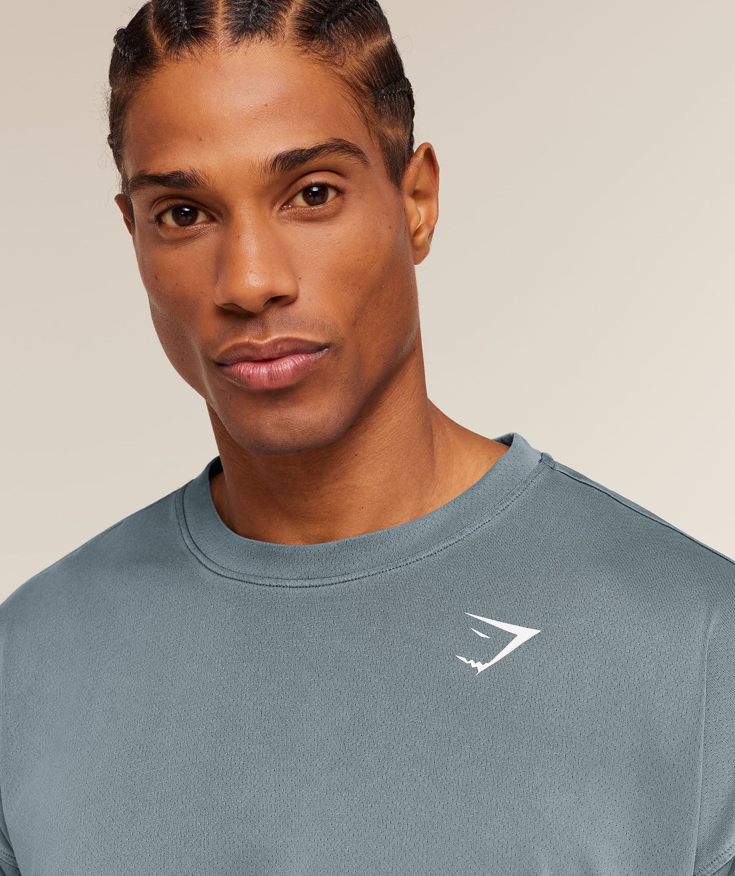 GYMSHARK Washed Pastels T-Shirt Stealth Blue/Wash