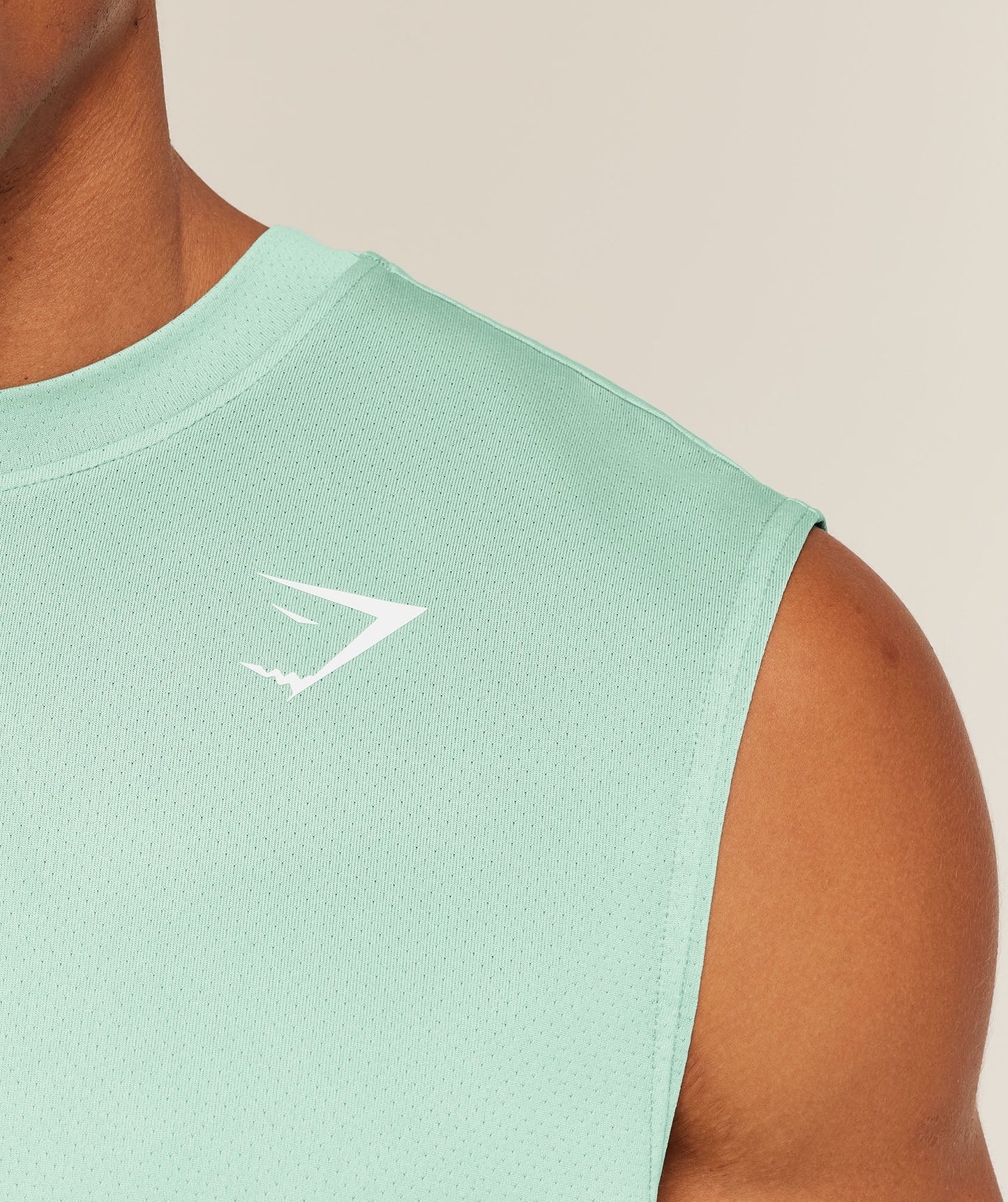 GYMSHARK Washed Pastels Tank Pop Turquoise/Wash