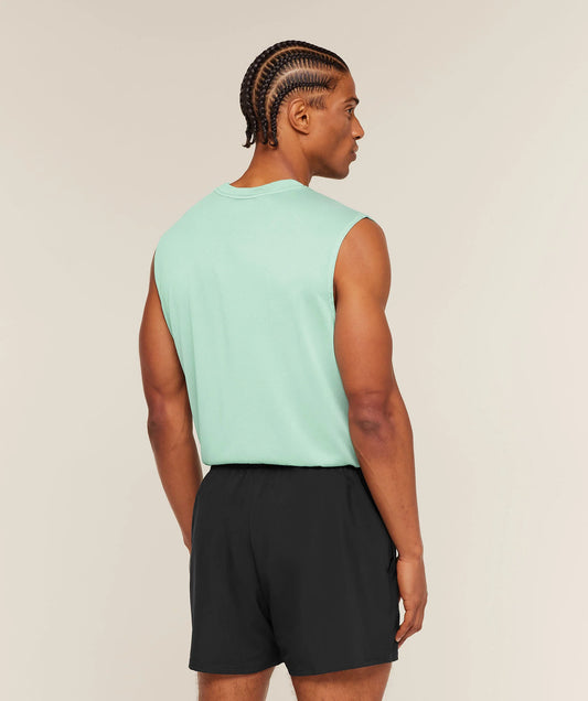 GYMSHARK Washed Pastels Tank Pop Turquoise/Wash