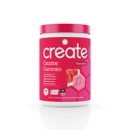 CREATE Creatine Monohydrate Gummies 'Watermelon'