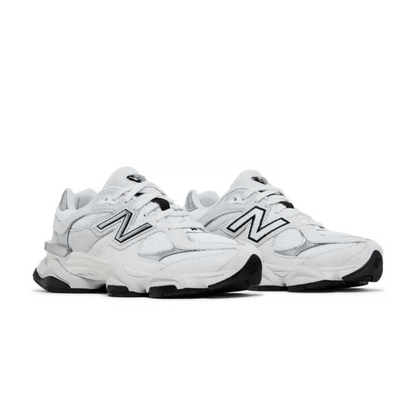 New Balance 9060 White Black Metallic Silver — NEW BALANCE | Authentic India