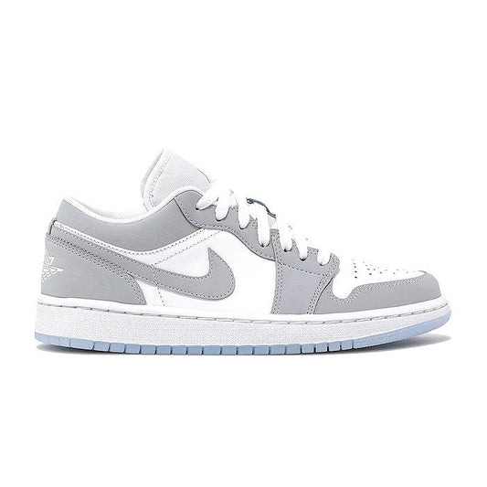 Wmns Air Jordan 1 Low White Wolf Grey