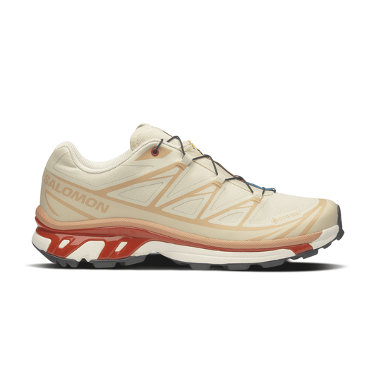 Salomon XT-6 Gore-Tex Almond Milk Soft Clay — SALOMON | Authentic India
