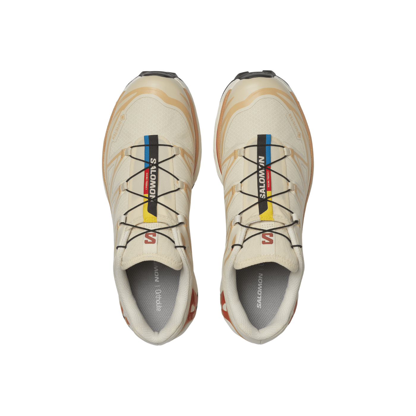 Salomon XT-6 Gore-Tex Almond Milk Soft Clay — SALOMON | Authentic India