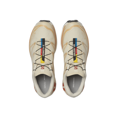 Salomon XT-6 Gore-Tex Almond Milk Soft Clay — SALOMON | Authentic India