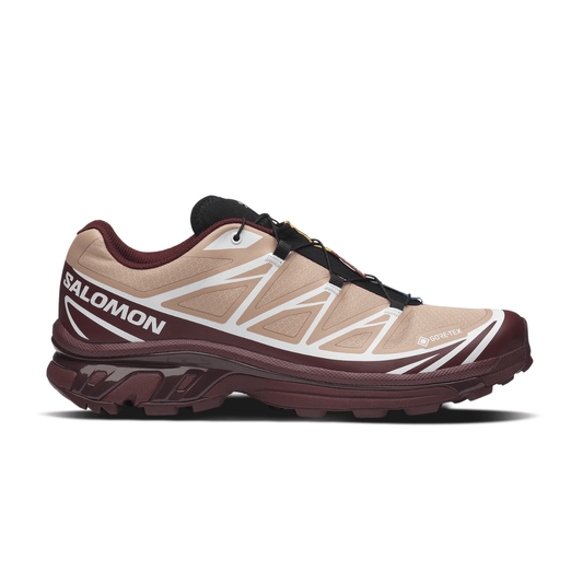 Salomon XT-6 Gore-Tex Mahogany Rose Tawny Port — SALOMON | Authentic India