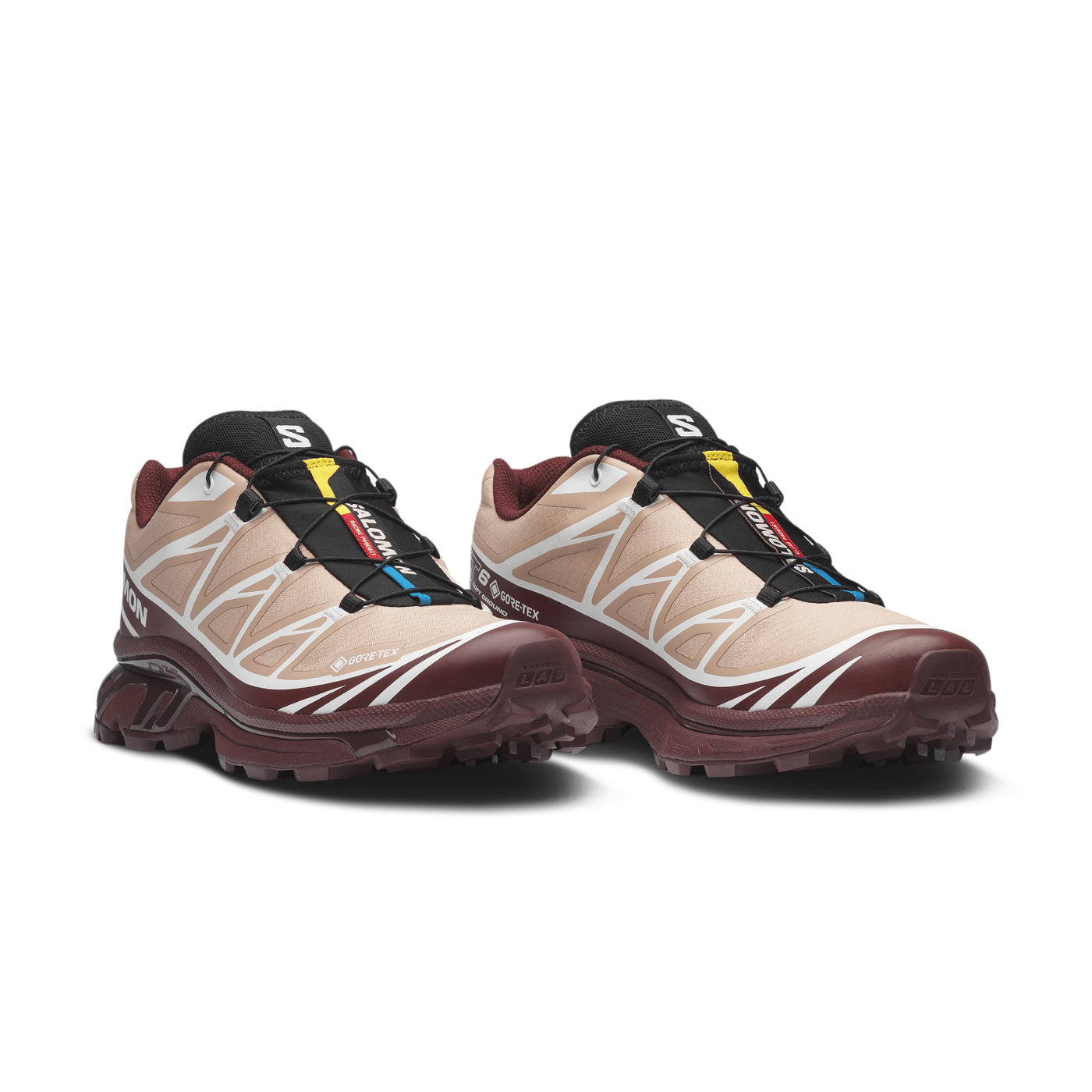 Salomon XT-6 Gore-Tex Mahogany Rose Tawny Port — SALOMON | Authentic India