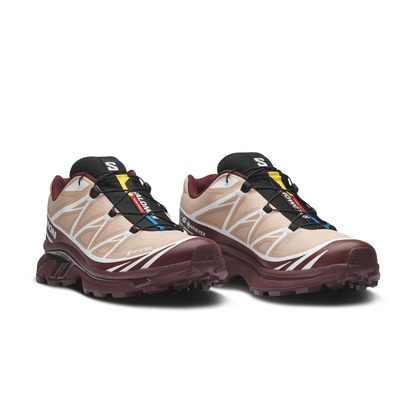 Salomon XT-6 Gore-Tex Mahogany Rose Tawny Port — SALOMON | Authentic India