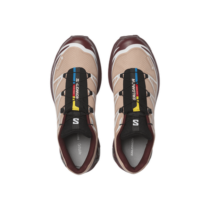 Salomon XT-6 Gore-Tex Mahogany Rose Tawny Port — SALOMON | Authentic India