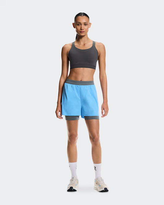 ON 3 Performance 2/1 Shorts Gourami | Rock — ON CLOTHING | Authentic India