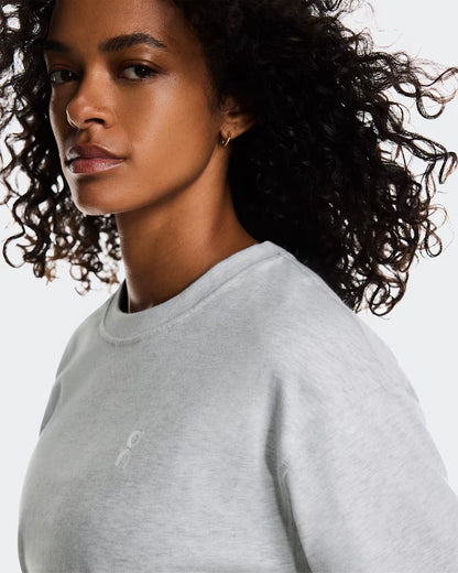 ON Club-T Smash Grey Heather — ON CLOTHING | Authentic India