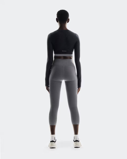 ON Train Long Sleeve Crop Black