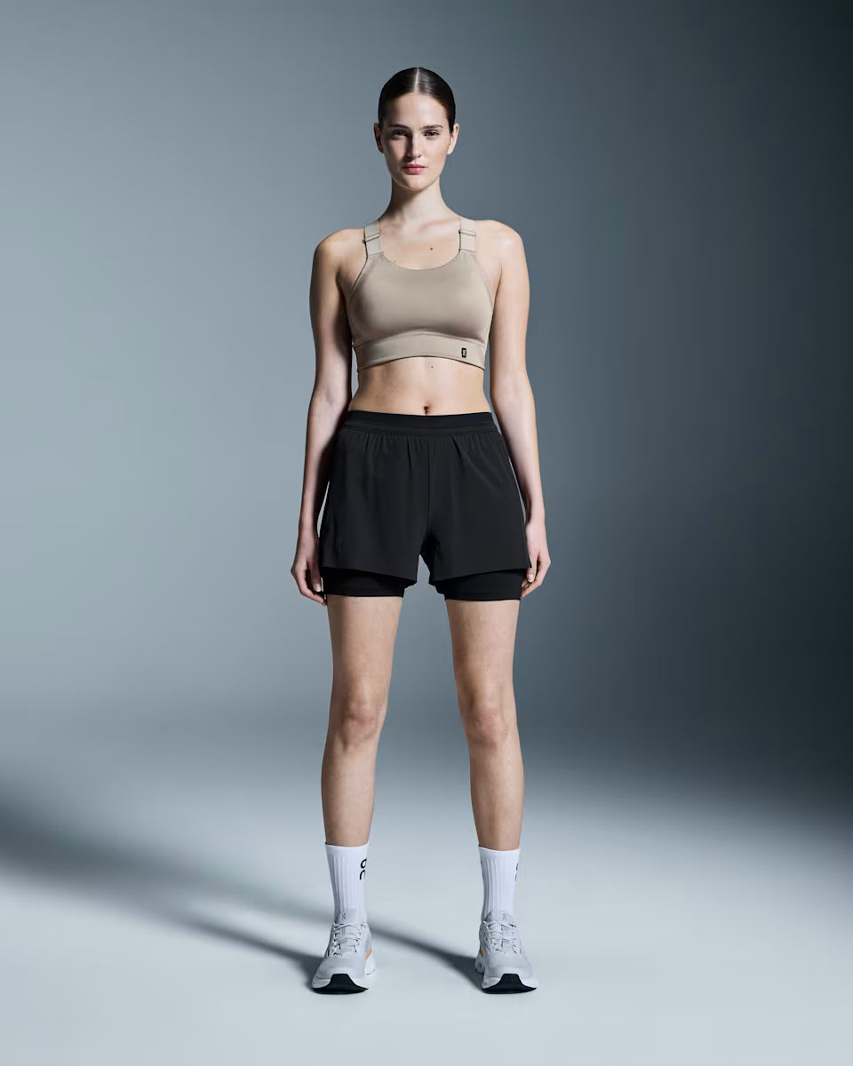 ON 3 Performance 2/1 Shorts Black — ON CLOTHING | Authentic India