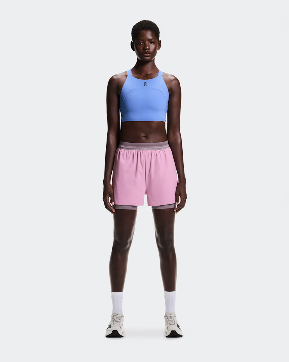 ON 3 Performance 2/1 Shorts Sakura | Dewberry — ON CLOTHING | Authentic India