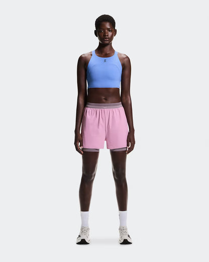 ON 3 Performance 2/1 Shorts Sakura | Dewberry — ON CLOTHING | Authentic India