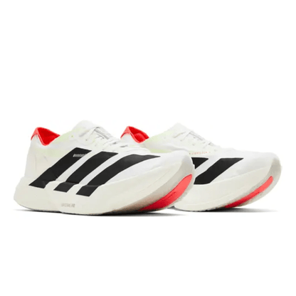 Adidas Adizero Adios Pro 4 White Black Red — ADIDAS | Authentic India