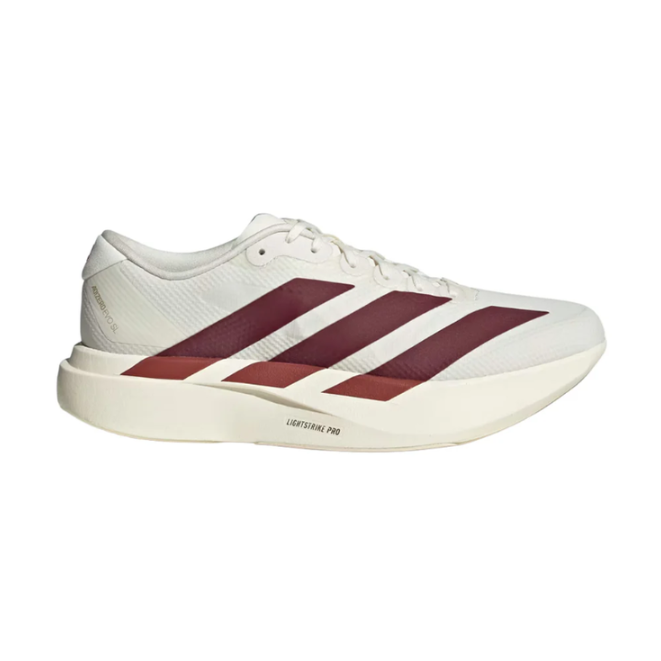Adidas Adizero Evo SL White Maroon — ADIDAS | Authentic India
