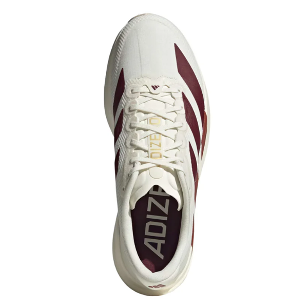 Adidas Adizero Evo SL White Maroon — ADIDAS | Authentic India