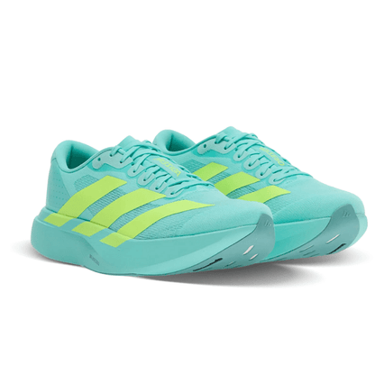 Adidas Adizero EVO SL Flash Aqua Lucid Lemon — ADIDAS | Authentic India