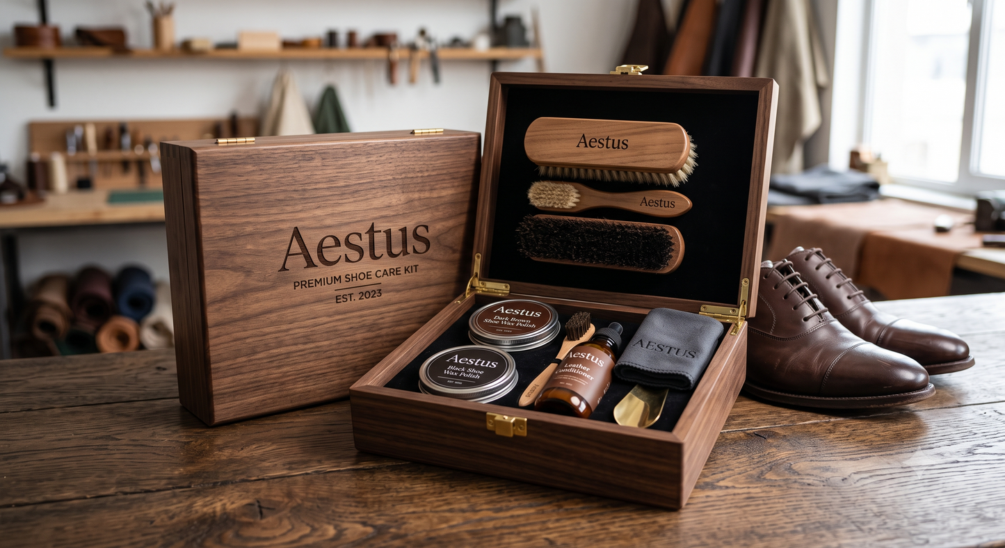 Aestus Shoe Care KIt Free Gift