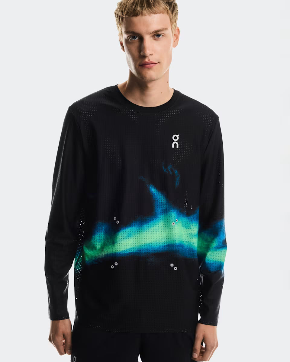 ON Pace Mesh Long-T Black | Horizon — ON CLOTHING | Authentic India