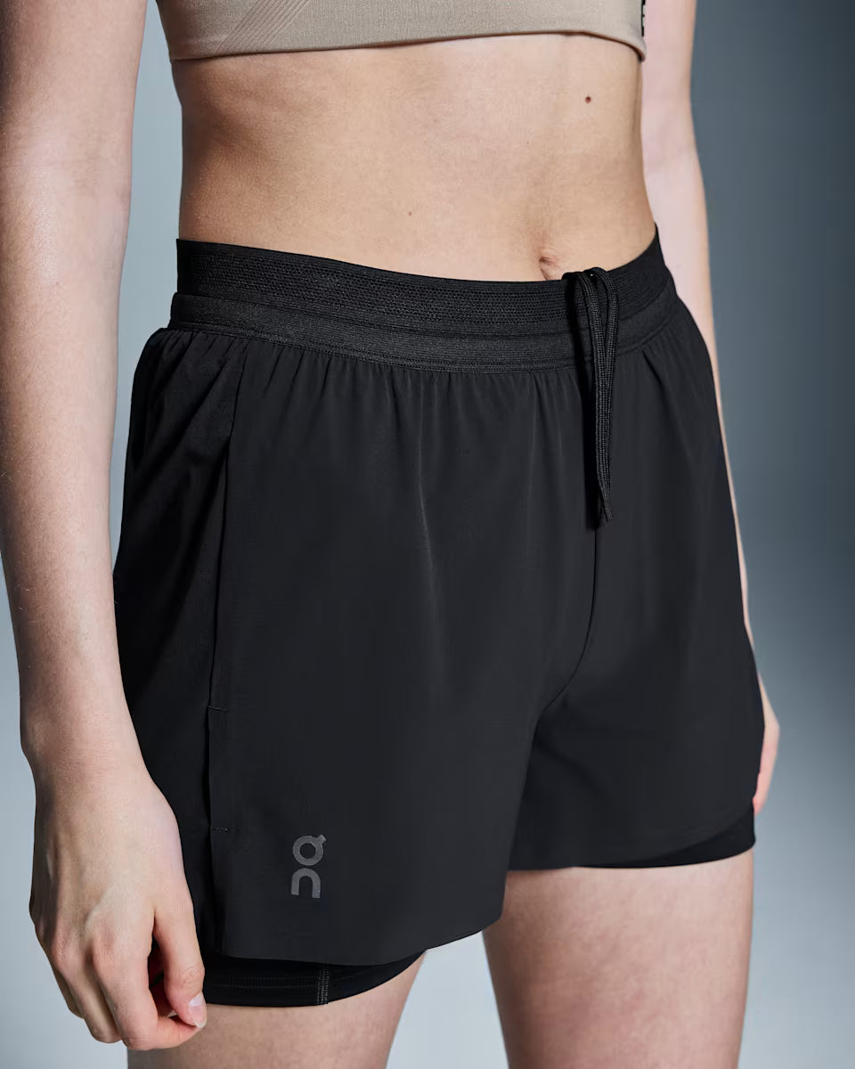 ON 3 Performance 2/1 Shorts Black — ON CLOTHING | Authentic India