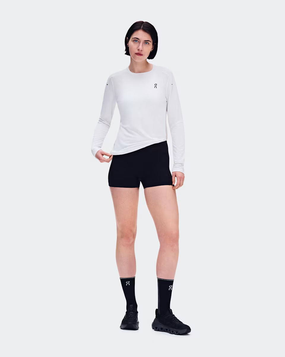 ON Performance Long-T White | Silver