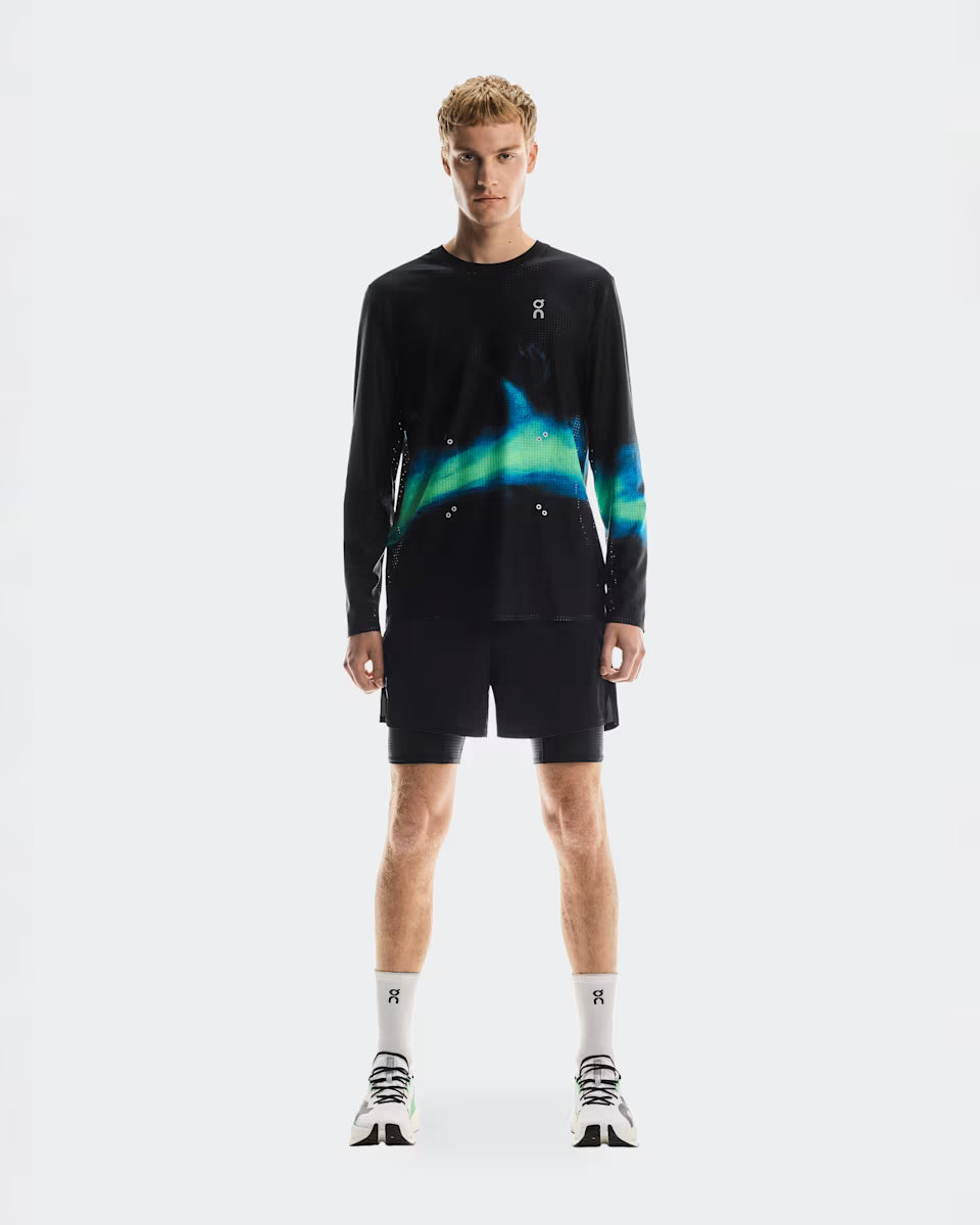 ON Pace Mesh Long-T Black | Horizon — ON CLOTHING | Authentic India