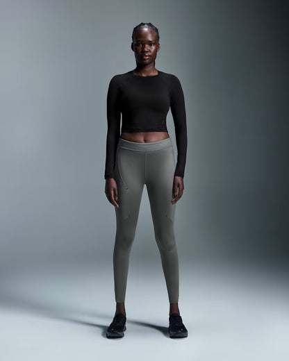 ON Studio Long-T Crop Black