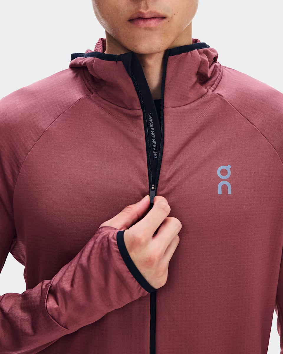 ON Climate Zip Hoodie Barberry