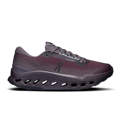 On Running Women's Cloudsurfer Trail 2 Waterproof Urchin | Pebble