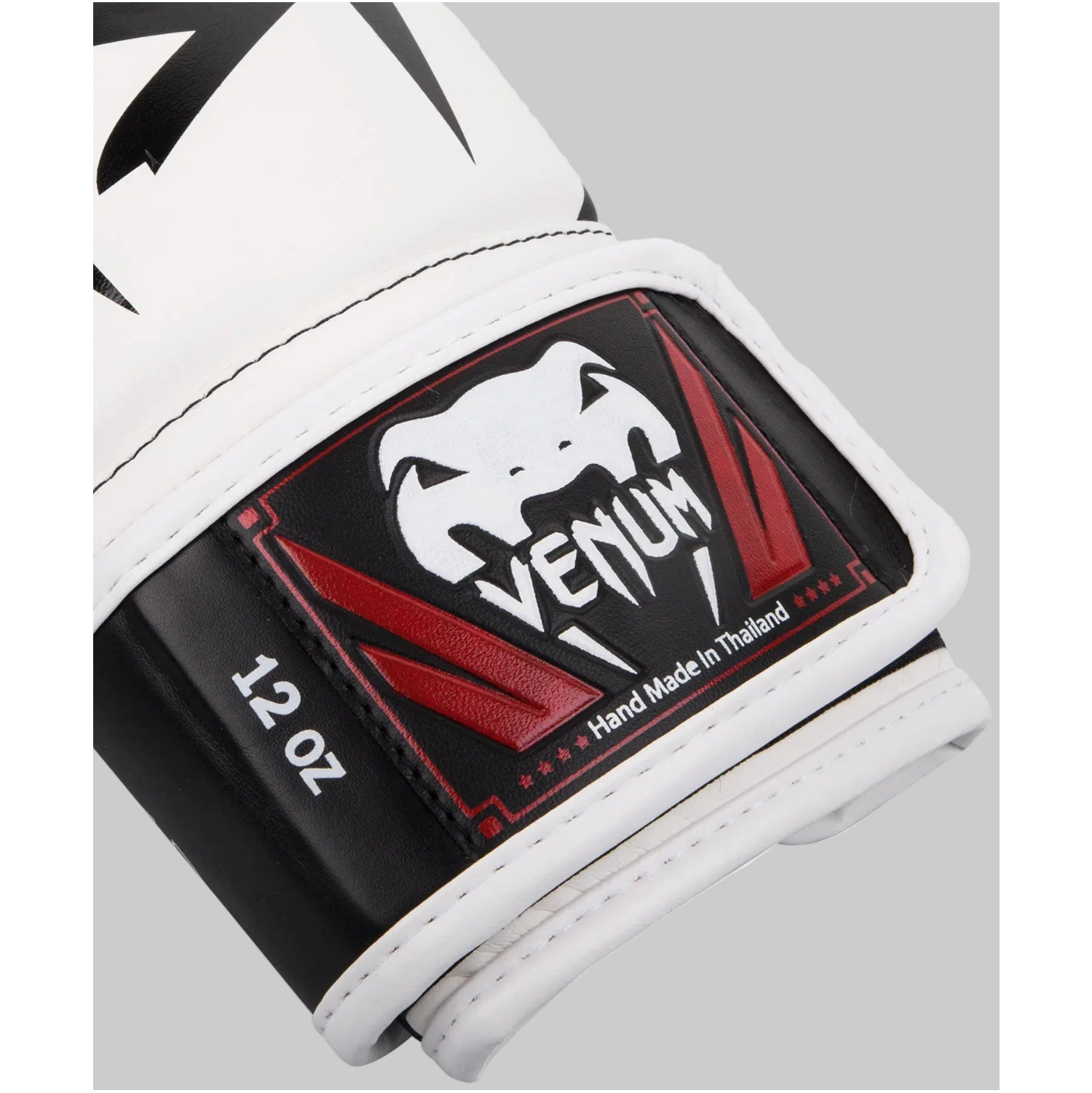 Venum Elite Boxing Gloves-White/Black/Red — VENUM | Authentic India