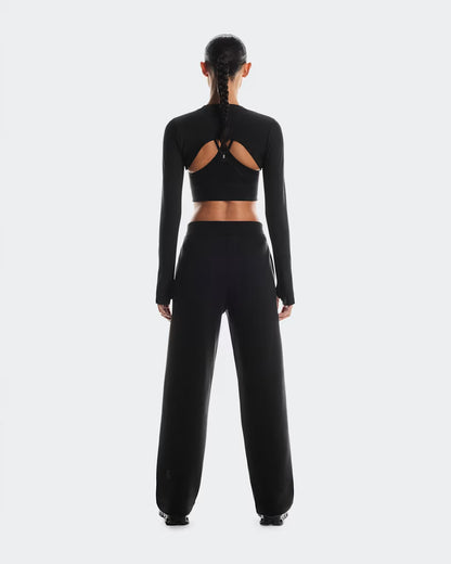 ON Focus Tech Sweatpants Black — ON CLOTHING | Authentic India
