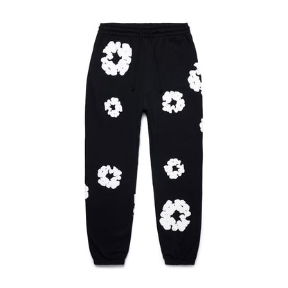 Denim Tears The Cotton Wreath Sweatpants Black