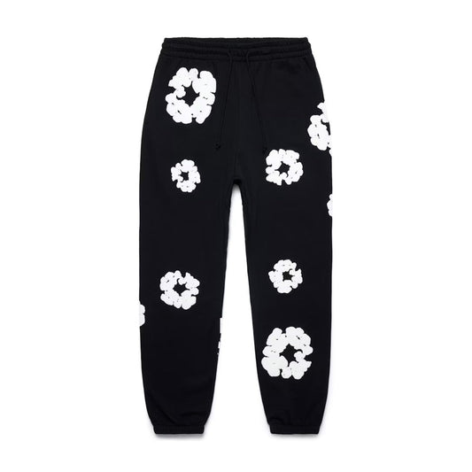 Denim Tears The Cotton Wreath Sweatpants Black