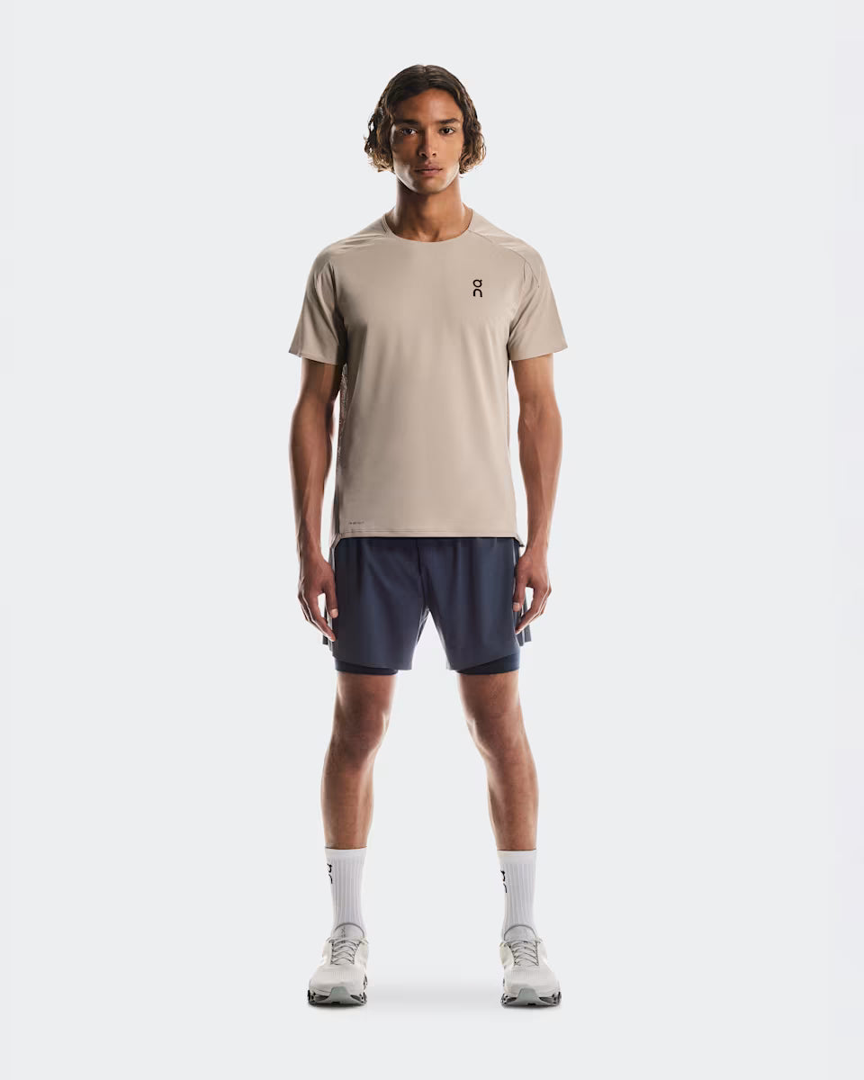 ON Performance-T Desert | Cinder — ON CLOTHING | Authentic India