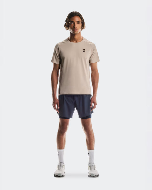 ON Performance-T Desert | Cinder — ON CLOTHING | Authentic India