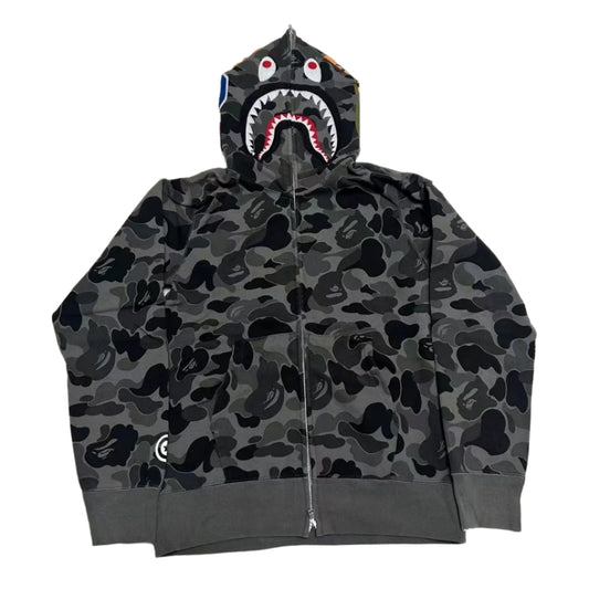 Abc Camo Shark Full Zip Hoodie