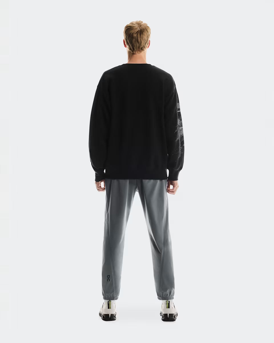 ON Club Crew Graphic Black — ON CLOTHING | Authentic India