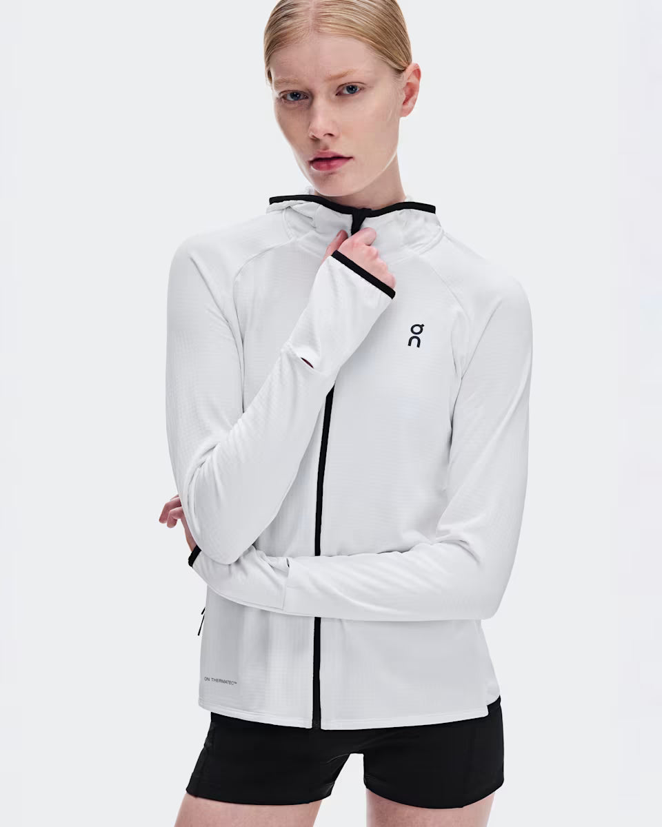ON Climate Zip Hoodie White