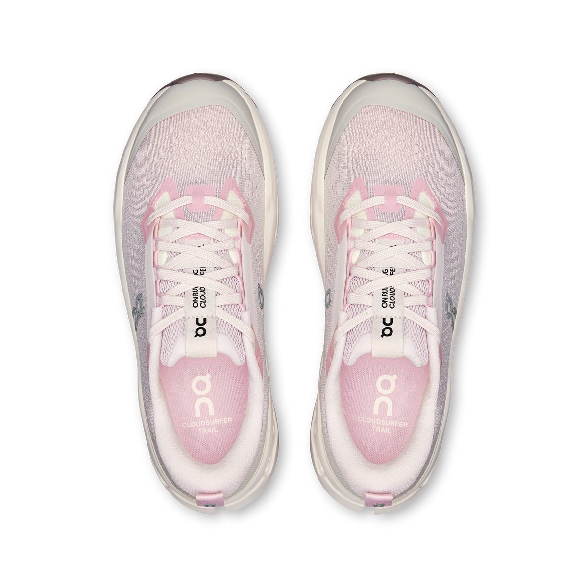On Running Women's Cloudsurfer Trail 2 Lily | Gardenia