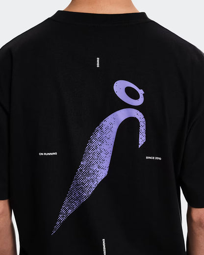 ON Club-T Rhythm Black — ON CLOTHING | Authentic India