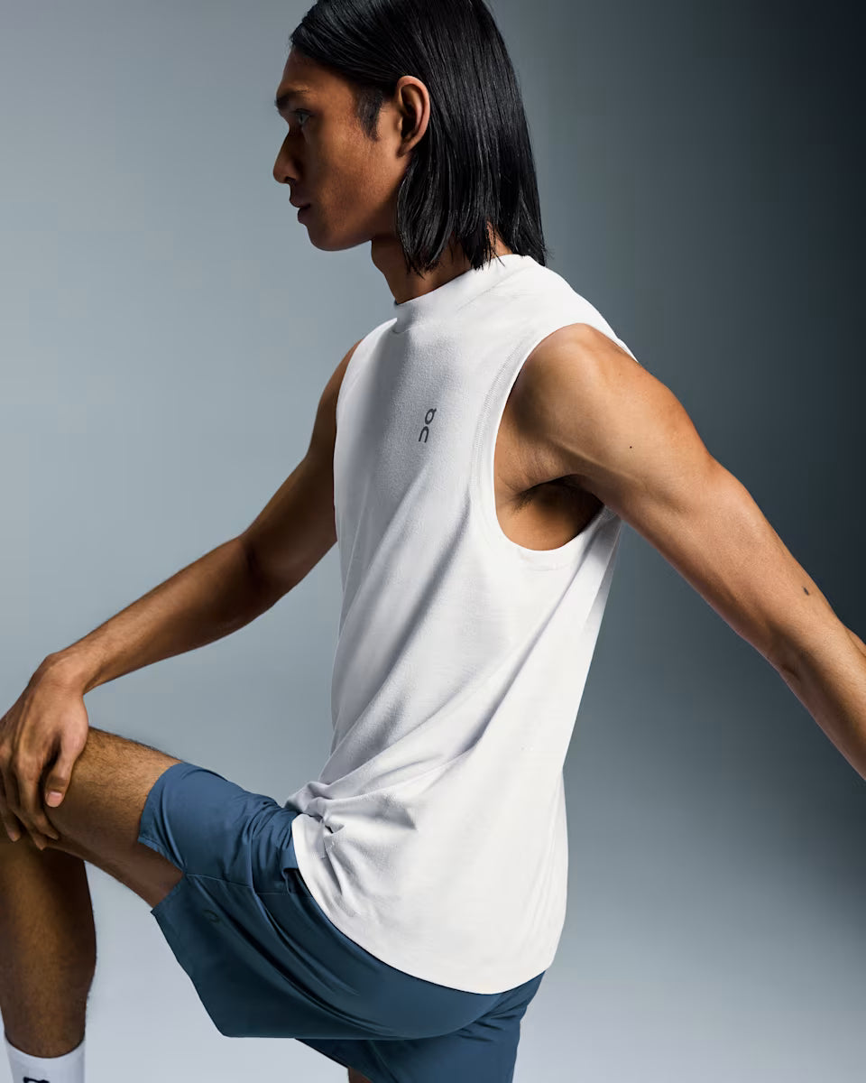 ON Train Tank White — ON CLOTHING | Authentic India