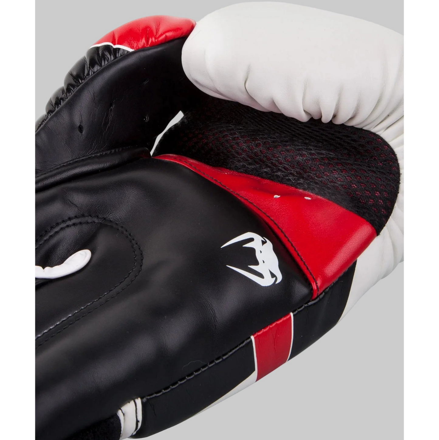 Venum Elite Boxing Gloves-White/Black/Red — VENUM | Authentic India